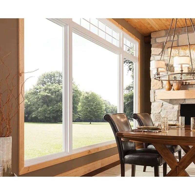 Hihaus New White Cheap Two Track Sliding Bathroom Kitchen Window - HIHAUS