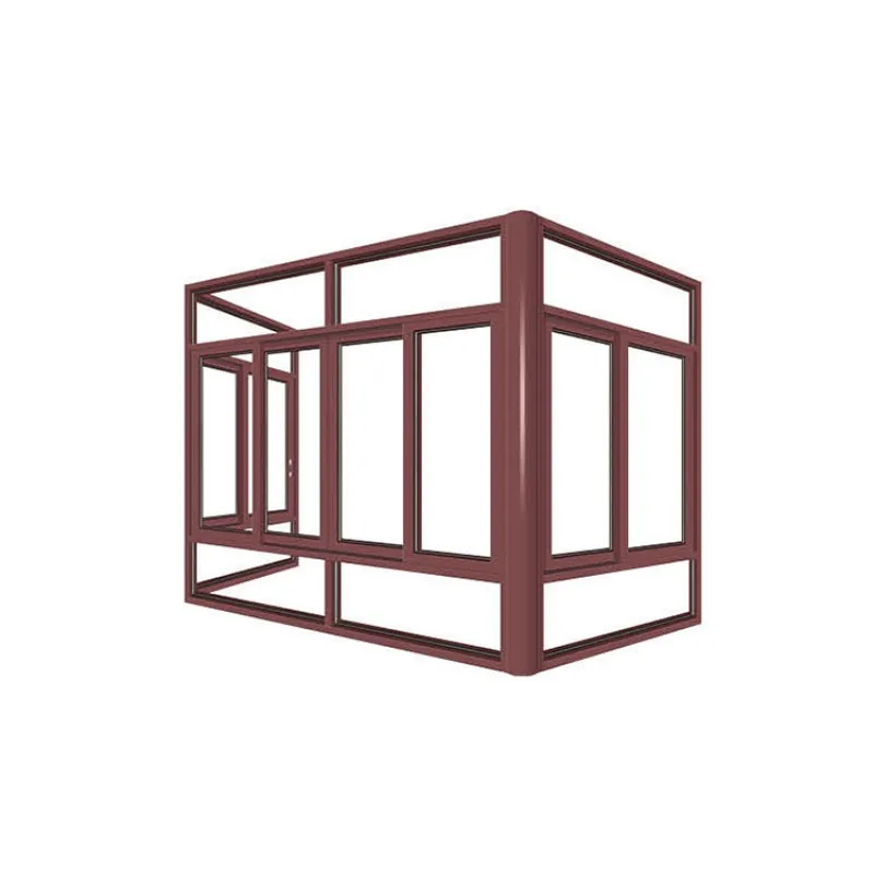 Hihaus New Custom Big Black Aluminium Corner Sliding Doors And Windows - HIHAUS