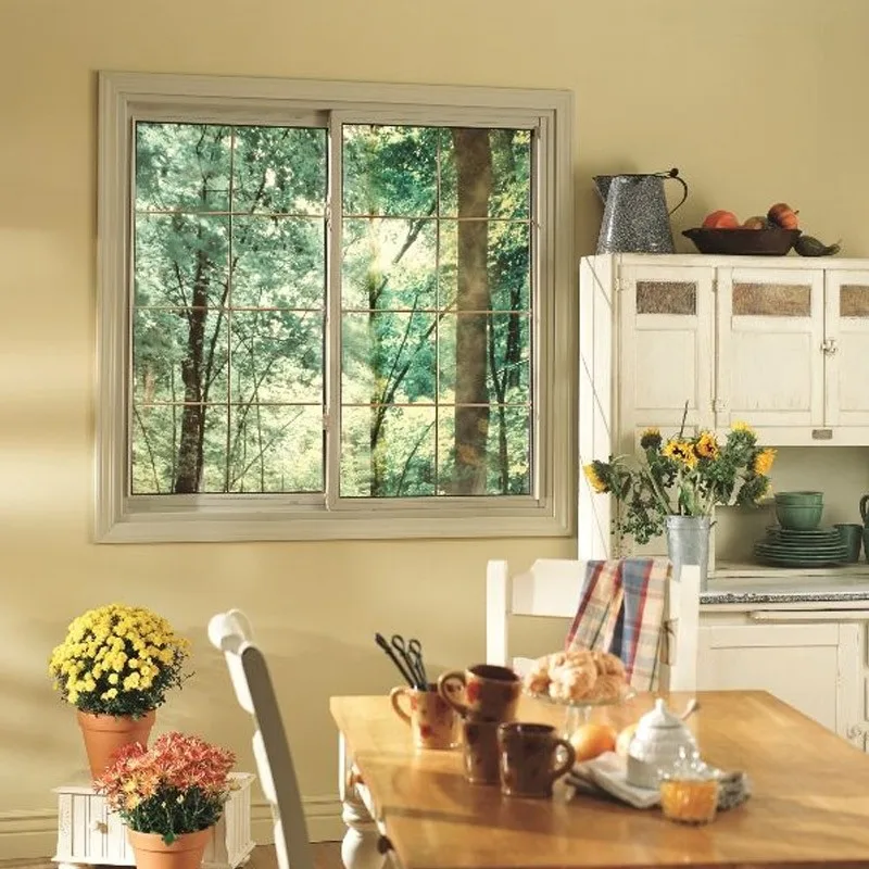 Hihaus Cheap Custom Aluminum Glass Single Pane Slider Sliding Windows For House - HIHAUS
