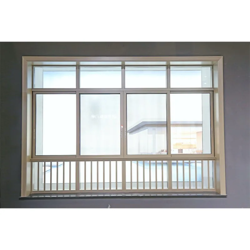 Hihaus Aluminum Double Glazed European Style Sliding Windows Glass Types For Sale - HIHAUS