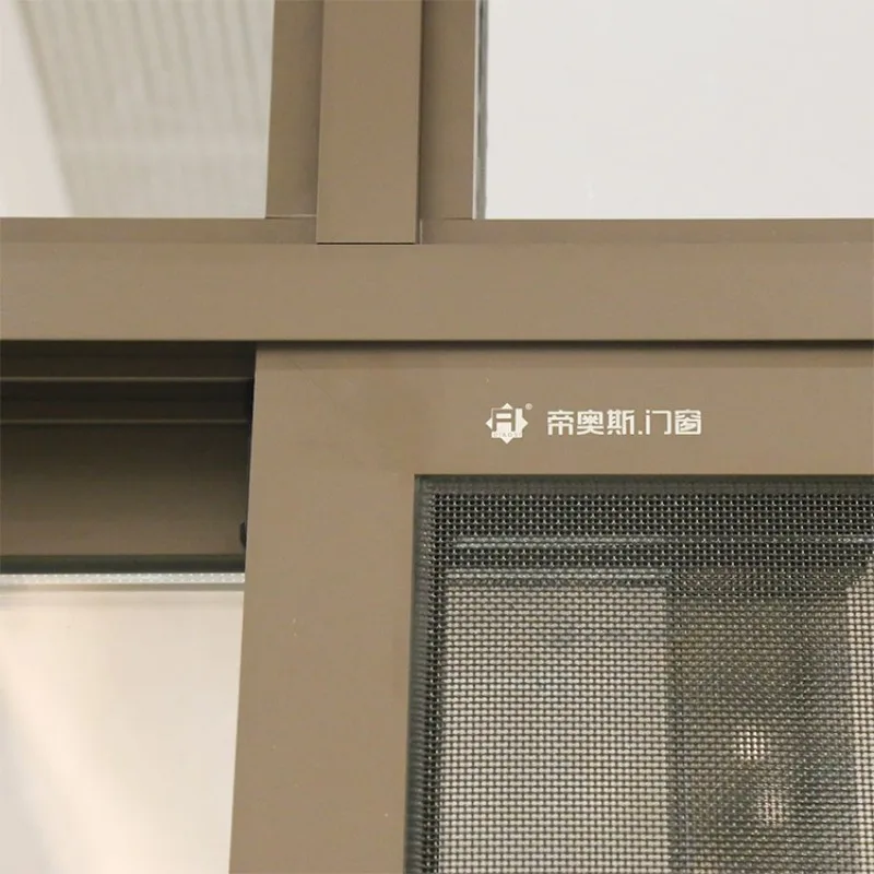 Hihaus Aluminum Double Glazed European Style Sliding Windows Glass Types For Sale - HIHAUS