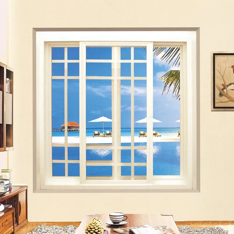 Hihaus Residential Domal Timber Look Slim 2 Lite Slider Aluminium Windows - HIHAUS