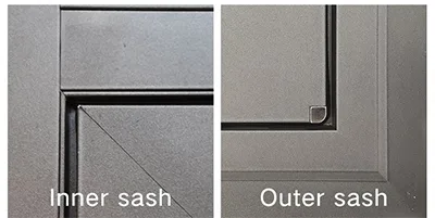 Hihaus Hot Black Aluminum Triple Glazed Tilt And Turn Windows For Sale - HIHAUS