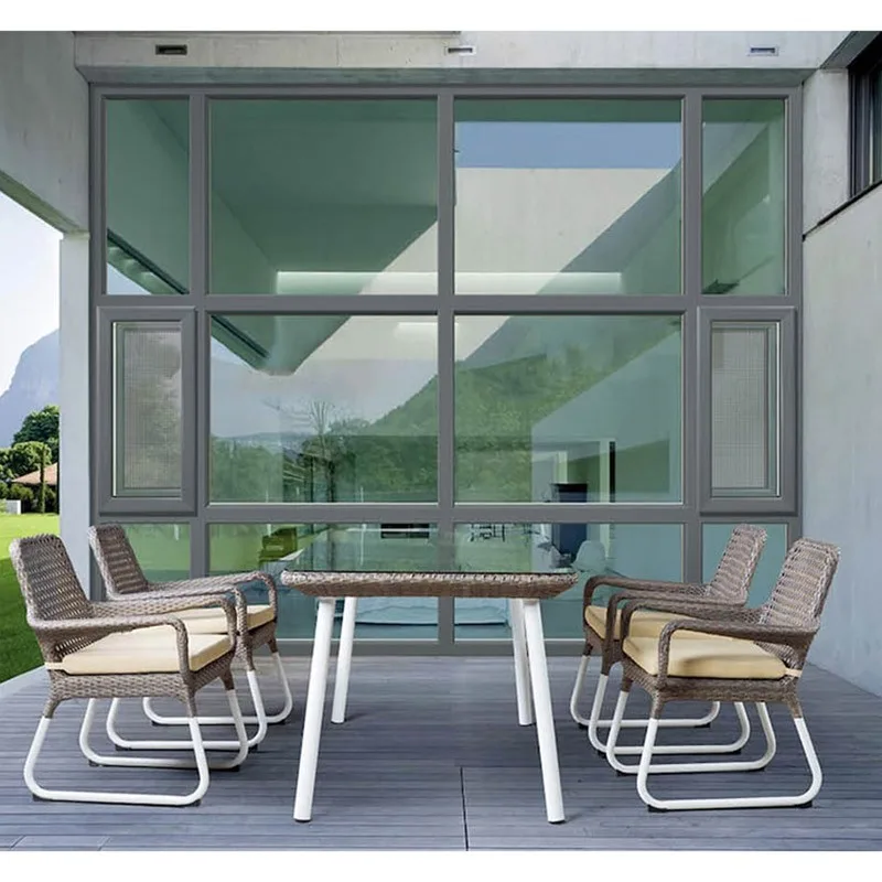 Hihaus Traditional Aluminium Replacement Outswing Dual Inswing Casement Window - HIHAUS