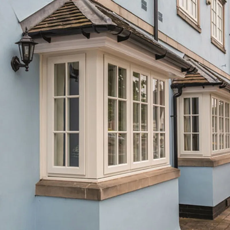 Hihaus Aluminum Bathroom Stormproof Casement Windows With Transom - HIHAUS