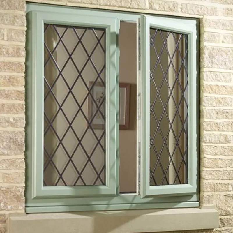 Hihaus Grey Full Frame Thermal Insulated Aluminum Impact Casement Windows - HIHAUS