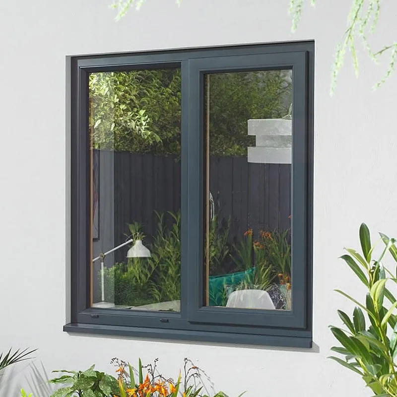 Hihaus New Best Flush Grey Alu Outswing Casement Storm Windows And Doors - HIHAUS