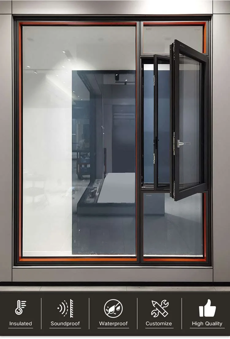 2021 aluminum casement fixed system glass window price philippines - HIHAUS