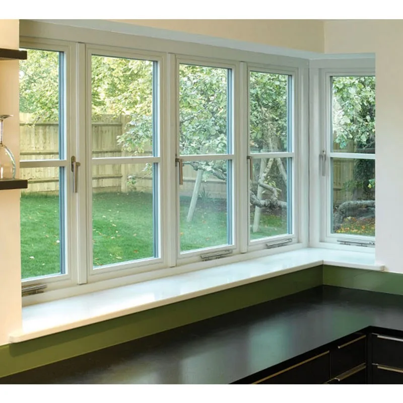 Hihaus Hot White Pvc Upvc Vinyl Casement Window Installation Replacement - HIHAUS