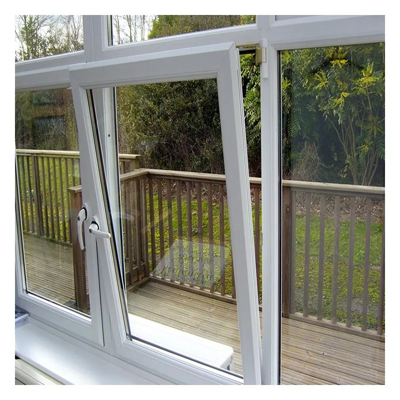 Pvc Upvc Vinyl European Style Double Glazed Tilt And Turn Windows - HIHAUS