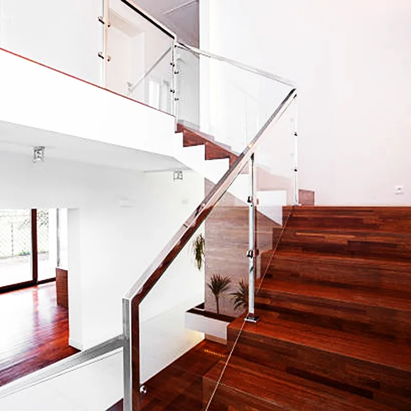 Aluminium Stainless Steel Tempered Glass Deck Balcony Railing Balustrade - HIHAUS