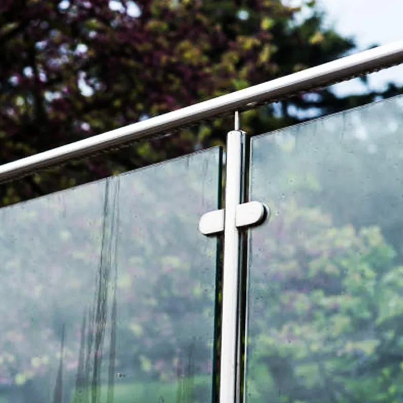 Aluminium Stainless Steel Tempered Glass Deck Balcony Railing Balustrade - HIHAUS