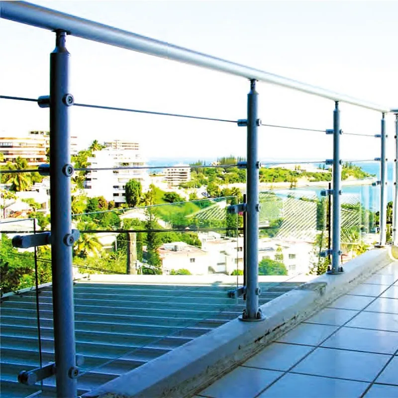 Aluminium Stainless Steel Tempered Glass Deck Balcony Railing Balustrade - HIHAUS