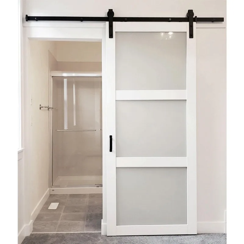 Hihaus New American Interior Single Farm Sliding Barn Door - HIHAUS