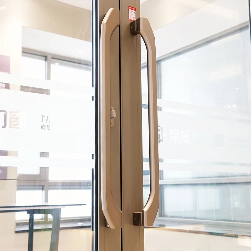 Hihaus New Modern Large Aluminium External Automatic Sliding Glass Doors - HIHAUS