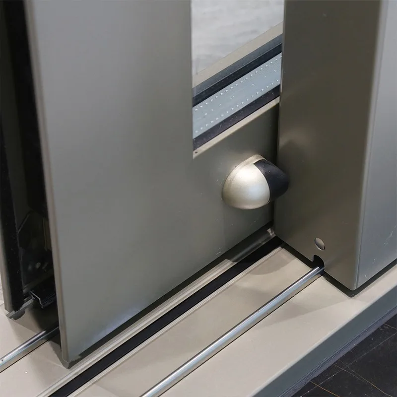 Hihaus New Modern Large Aluminium External Automatic Sliding Glass Doors - HIHAUS
