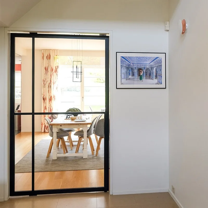 Hihaus Hot Aluminum Interior Center Double Glazed Pivot Door For Sale - HIHAUS