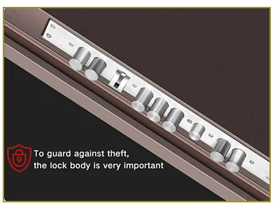 New High Quality Home Modern Steel Security Entry Doors Residential - HIHAUS