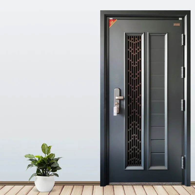 Stainless Steel Heavy Duty Burglar Proof Front Best Security Doors For Homes - HIHAUS
