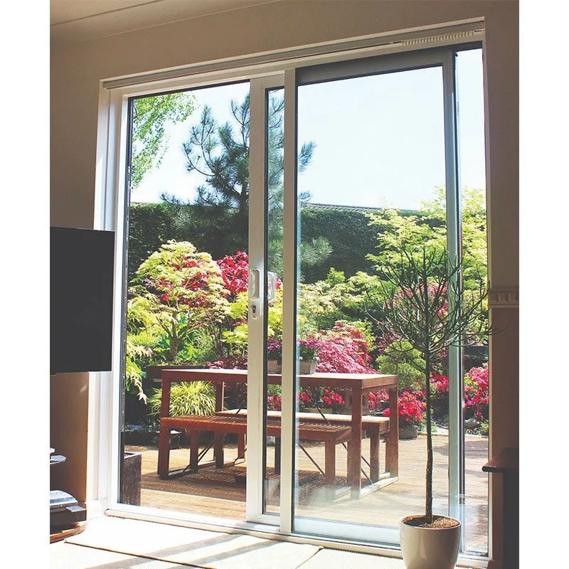 Hihaus Hot Pvc Upvc 6 Foot Triple Sliding French Porch Glass Door Exterior - HIHAUS