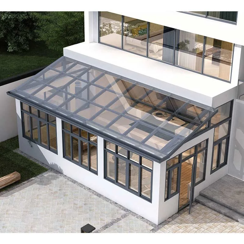 Hihaus Aluminum 4 Season Sun Porch Solarium Conservatory Addition To House - HIHAUS