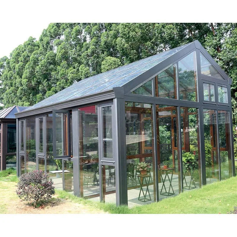 Hihaus Hot Modern Outdoor Aluminum Four Seasons Conservatory Sunrooms - HIHAUS