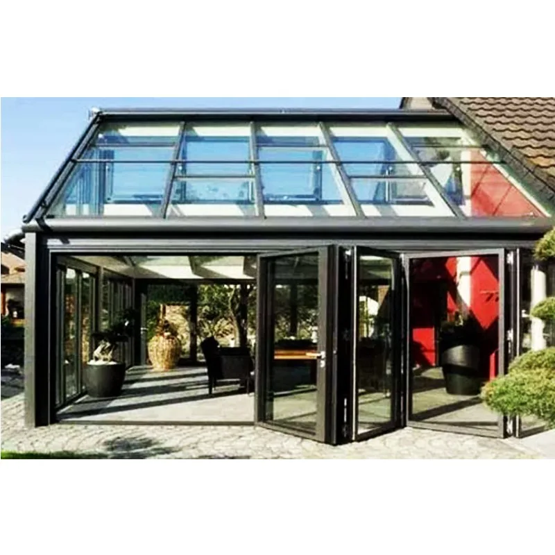 Hihaus Hot Modern Outdoor Aluminum Four Seasons Conservatory Sunrooms - HIHAUS