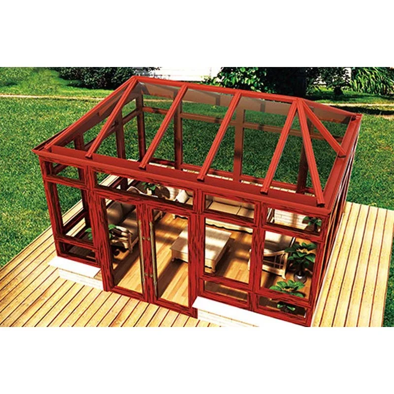 Hihaus Hot Modern Outdoor Aluminum Four Seasons Conservatory Sunrooms - HIHAUS