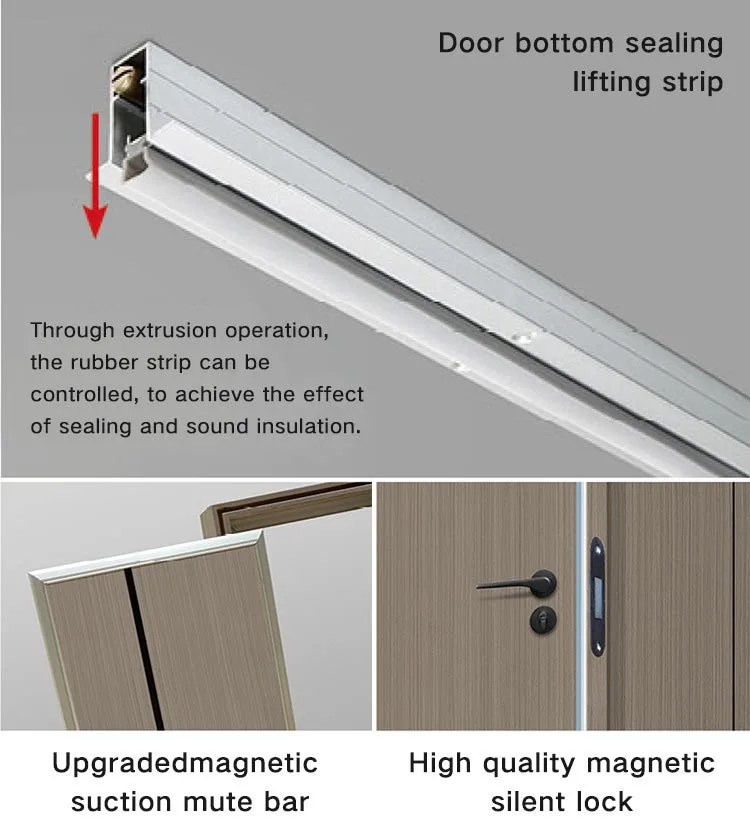 Hihaus Interior Flat Solid Wooden Single Wood Door - HIHAUS