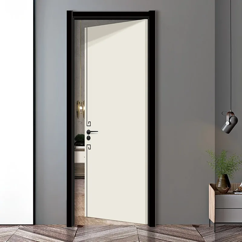 New Design Room Insulated Ivory White Solid Mdf Interior Wood Door - HIHAUS