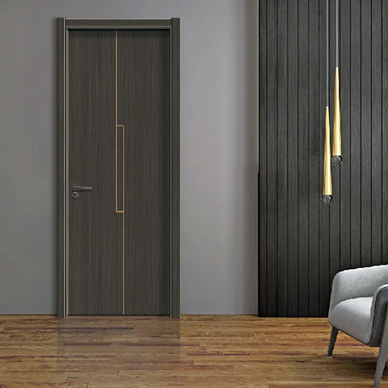 Hihaus Interior Flat Solid Wooden Single Wood Door - HIHAUS