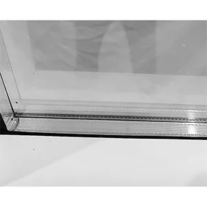 Custom Impact Resistant Aluminum Fixed Storm Glass Window - HIHAUS