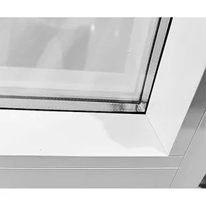 Custom Impact Resistant Aluminum Fixed Storm Glass Window - HIHAUS