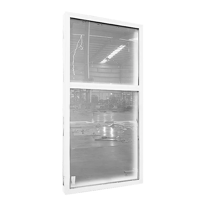 Custom Impact Resistant Aluminum Fixed Storm Glass Window - HIHAUS