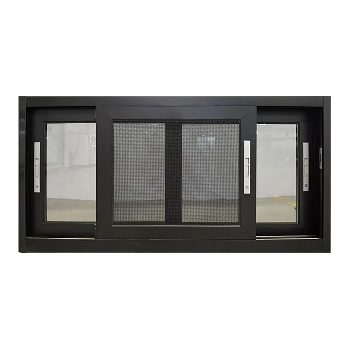 Custom Black Aluminum Basement Bathroom Sliding Window Company - HIHAUS