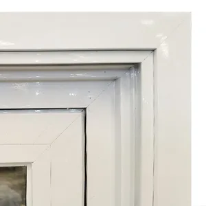 Exterior Patio Aluminium Casement Door With Window Combination - HIHAUS