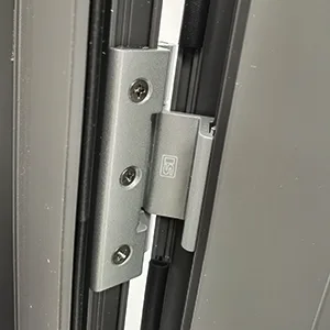 Anthracite Grey Four Season Aluminum Glass Single Casement Window - HIHAUS