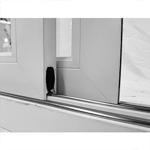 Custom 3 Track Bathroom White Aluminium Sliding Window With Screen - HIHAUS