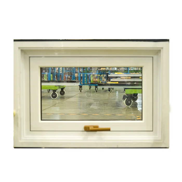 Double Color Residential Single Aluminum Awning Glass Window Supplier - HIHAUS