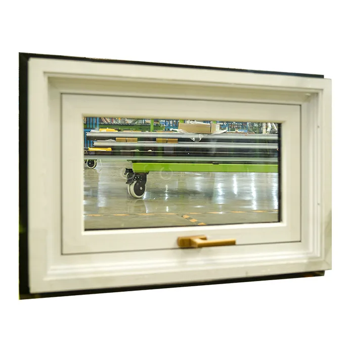 Double Color Residential Single Aluminum Awning Glass Window Supplier - HIHAUS