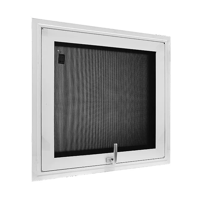 Custom High End Residential White Single Aluminium Awning Window - HIHAUS