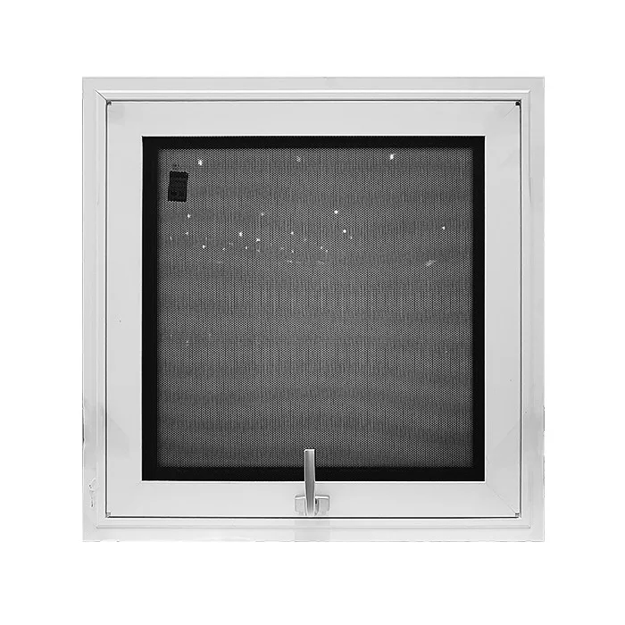 Custom High End Residential White Single Aluminium Awning Window - HIHAUS