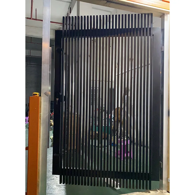 Hihaus Custom Modern Aluminium Vertical Slat Fencing Gates - HIHAUS