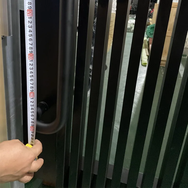 Hihaus Custom Modern Aluminium Vertical Slat Fencing Gates - HIHAUS