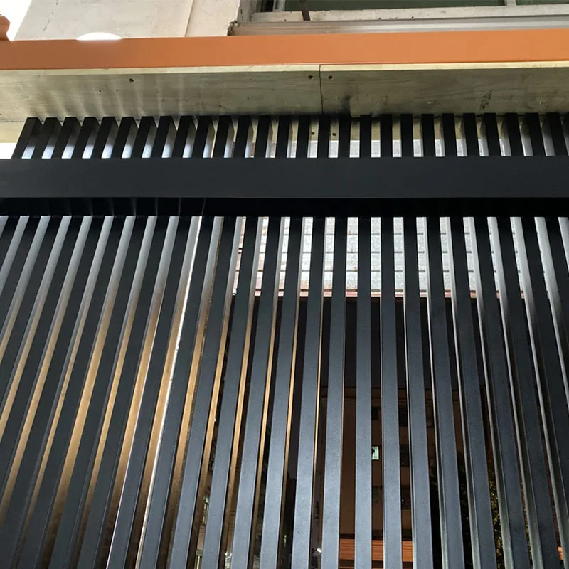 Hihaus Custom Modern Aluminium Vertical Slat Fencing Gates - HIHAUS