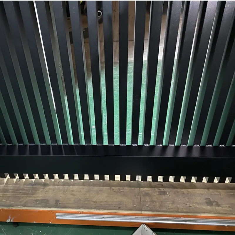 Hihaus Custom Modern Aluminium Vertical Slat Fencing Gates - HIHAUS