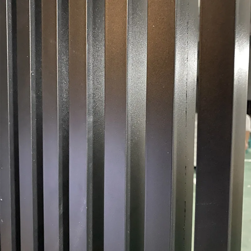 Hihaus Custom Modern Aluminium Vertical Slat Fencing Gates - HIHAUS