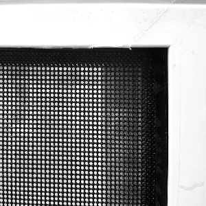 Simple Design 3 Track White Domal Aluminium Sliding Window - HIHAUS