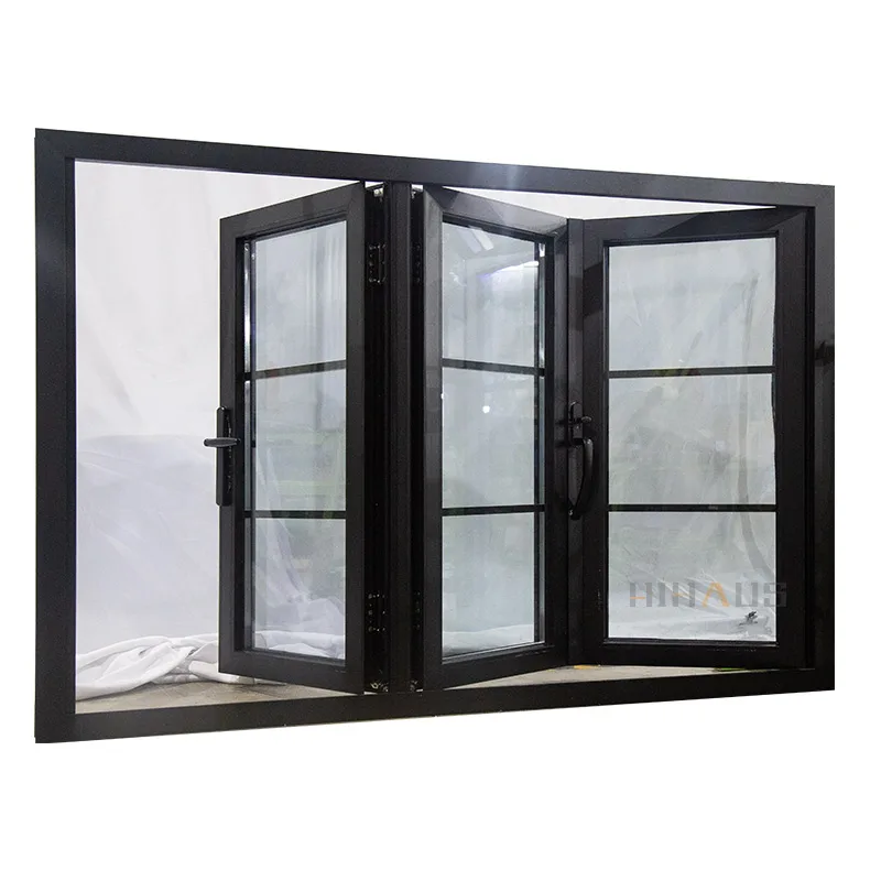 Insulated Collapsible Bifold Kitchen Aluminium Folding Window - HIHAUS