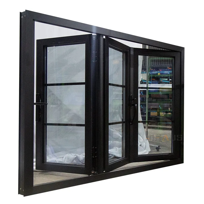 Insulated Collapsible Bifold Kitchen Aluminium Folding Window - HIHAUS
